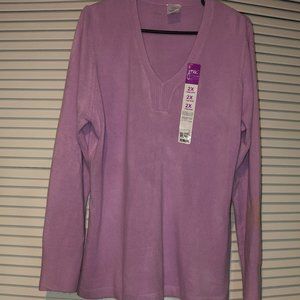 Brand-New Lavender Pull-Over Sweater
